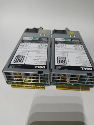 2 Fuente Alimentación Servidor DELL 750W Platinum
