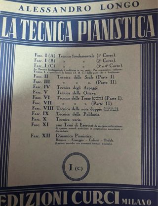 Tecnica Pianistica - alessandro longo