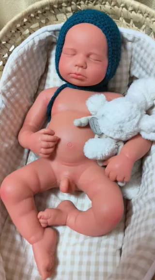 Bebé realista de silicona