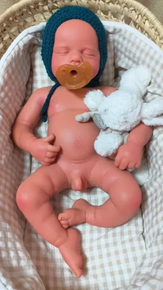 Bebé realista de silicona