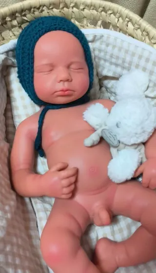 Bebé realista de silicona