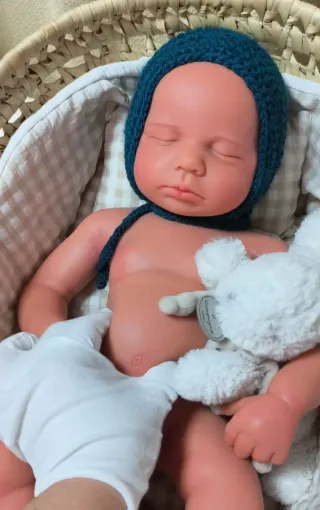 Bebé realista de silicona
