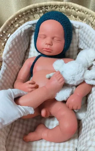 Bebé realista de silicona