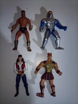 Lotto 4 Action Figures Anni '90