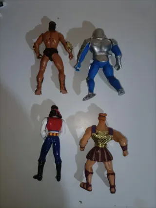 Lotto 4 Action Figures Anni '90