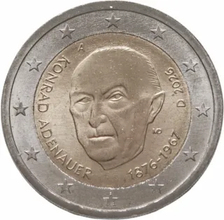 2x2€ Alemania 2026 Conmemorativa