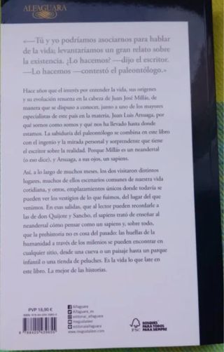 La vida contada por un sapiens a un neandertal ...