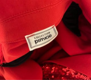 Macacão Pimkie vermelho com lantejoulas