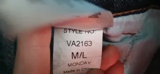 Mono vaquero talla M-L