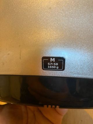 Casco integrale moto AGV taglia M