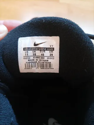 Zapatillas Nike Air Uptempo Negras