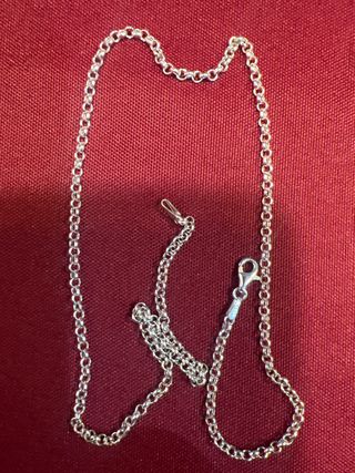 Cadena de plata 45cm
