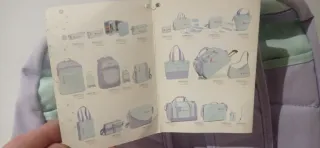 Mochila Pepe Jeans Morada y Verde