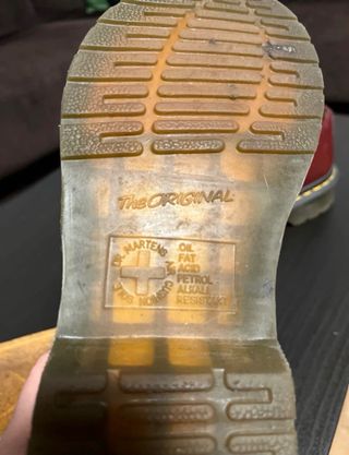 Zapatos Dr. Martens burdeos