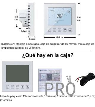 Termostato WiFi KETOTEK