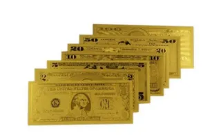 ESPECTACULAR COLECCIÓN 7 BILLETES DE DOLAR