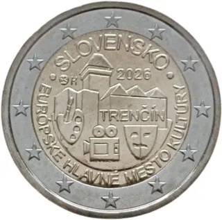 2 € Eslovaquia 2026 Conmemorativa