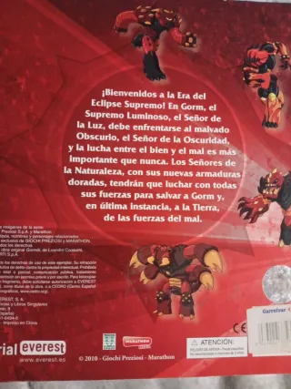 Libro puzles gormiti