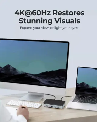 ORICO 10-in-1 USB-C Docking Station, 10Gbps USB 3.