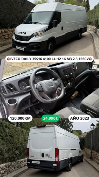 ❗OFERTA MES JUNIO❗ IVECO DAILY 2023 35S16 L4H2 156