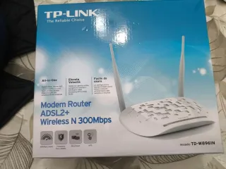 Modem Router TP-Link ADSL2+ Wireless N 300Mbps