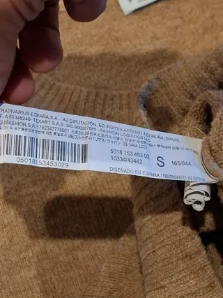 Maglione Stradivarius donna cammello tg S