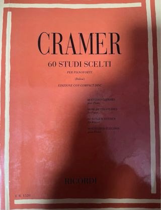 Cramer - 60 Studi Scelti per Pianoforte