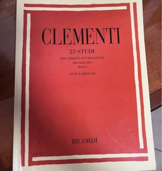 Clementi 23 Studi per Pianoforte