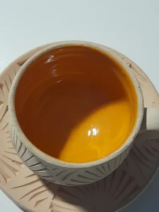 Servizio thè terracotta artigianale