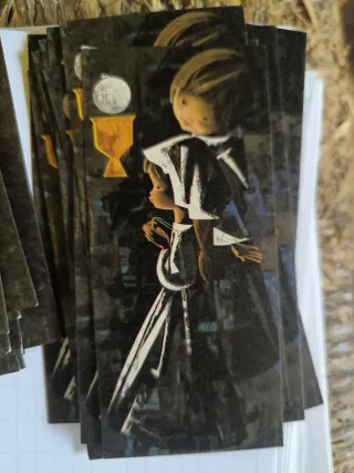 107 Recordatorio Comunión vintage