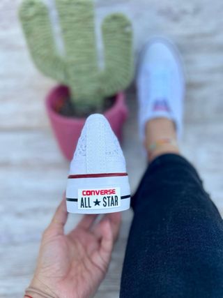 Zapatillas Converse plataforma denim azul