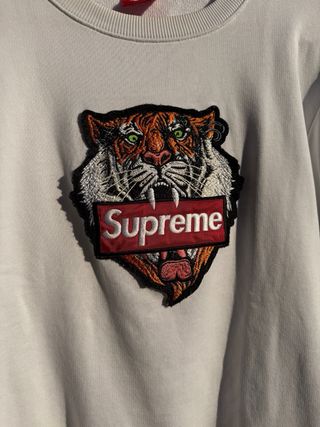 Sudadera Supreme ‘edición tigre’
