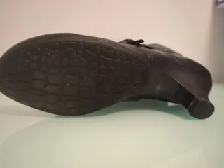 Botines Hispanitas Piel Mujer Negros