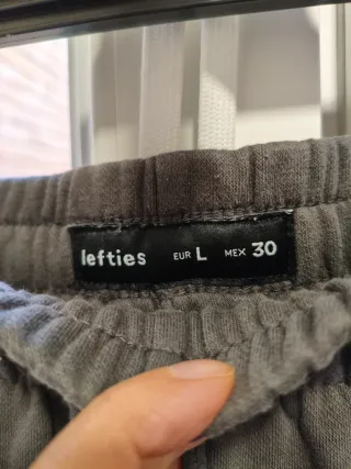 Pantalón chándal gris mujer talla L, Nuevo.