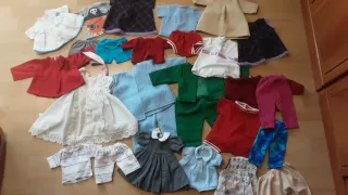 Superlote ropa muñecos