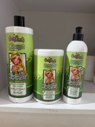 Pack Champú, Mascarilla y Crema Rapunzel