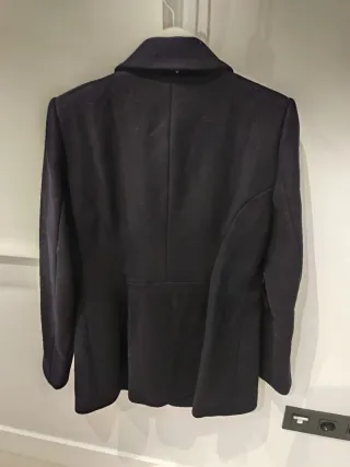 Abrigo marinero Zara azul