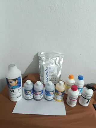 Kit Tinta DTF Sublinova Premium Pigment Inktec