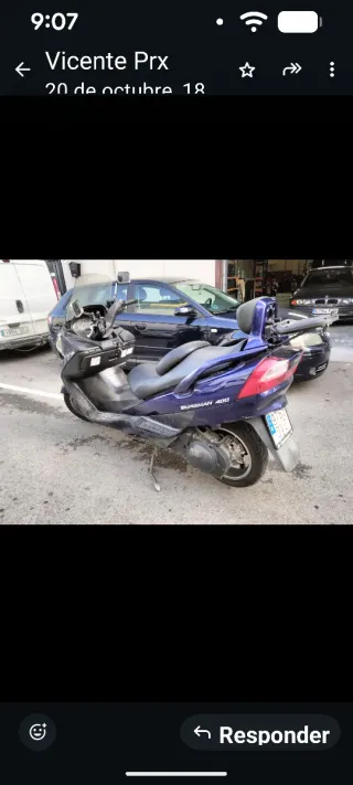 Suzuki Burgman 400 2006 Azul