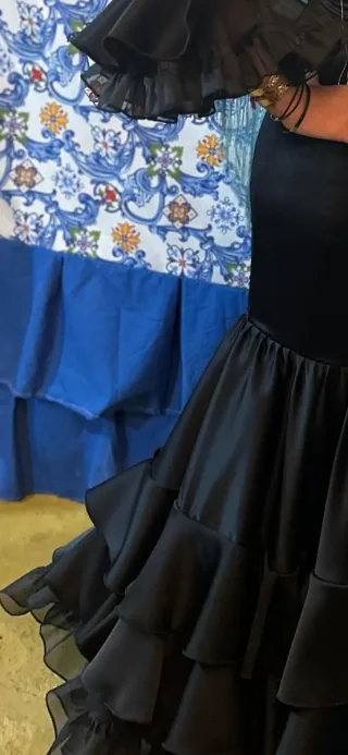 Traje de Flamenca Negro