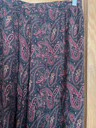 Pantalón Bombacho Paisley Zara