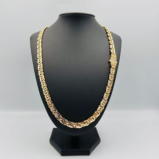 CADENA TIPO CARTIER TIGRE 8MM 18K