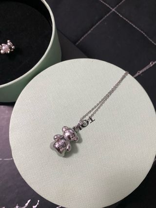 Conjunto collar y pendientes oso Tous.