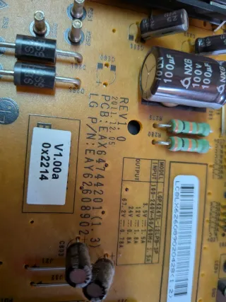 Scheda Alimentazione LG EAX64744201(1.3)