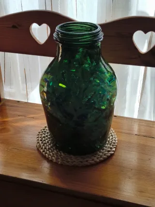 Antigua Damajuana Boca Ancha