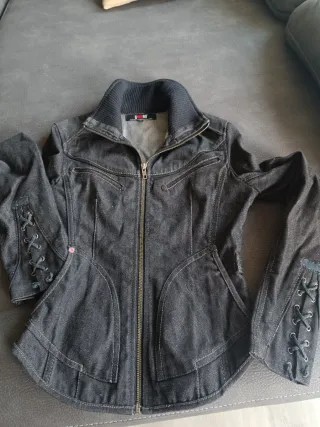 Cazadora niña Gris oscuro T.XS