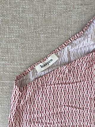 Top asimétrico Basyco estampado