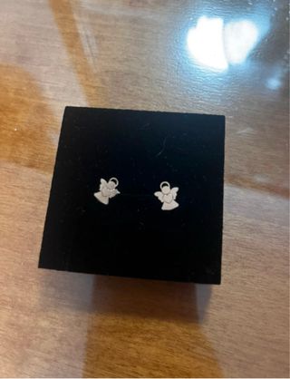 Orecchini angelo argento. Marca Luca Barra