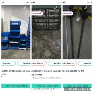 Lote Joaquin, 20 gavetas, 1 organizador, 2 gatos