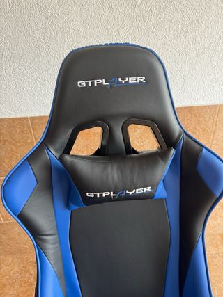 Silla Gaming GTplayer Negra y Azul